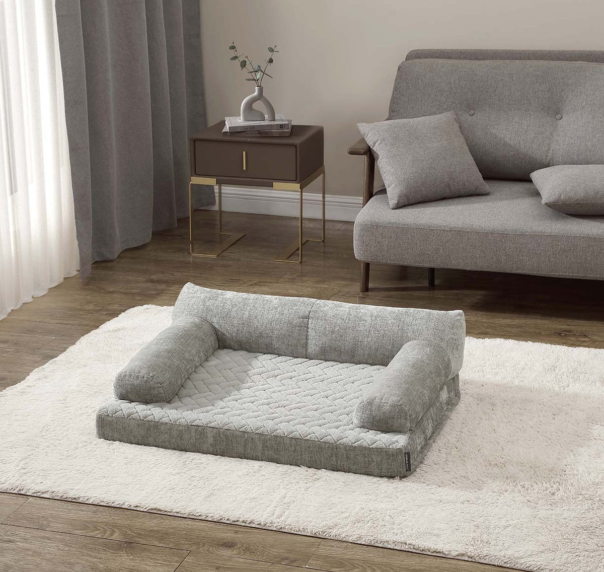 Tempur-SuperPlushSofa-Grey-