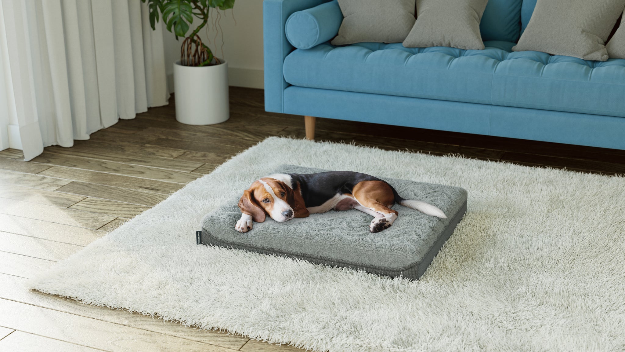 MORGEDAL ラテックスマットレス, ふつう/ダークグレー140x200CM Tempur-Pedic® Pet Mattress Gray – Tempurpedicpet.com